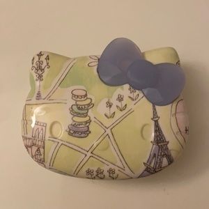 Hello Kitty eyeshadow and blush set(used once)